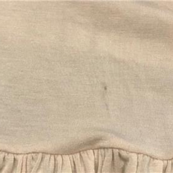 WOMENS RACHEL PALLEY CREAM CARDIGAN RUFFLED M - Picture 4 of 5